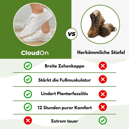 Ease Steps CloudOn – Orthopädische Barfußschuhe zur Schmerzlinderung