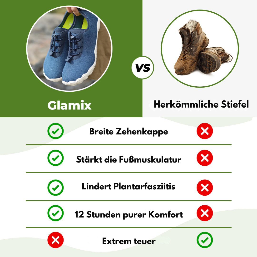 Ease Steps Glamix – Orthopädische Barfußschuhe zur Schmerzlinderung
