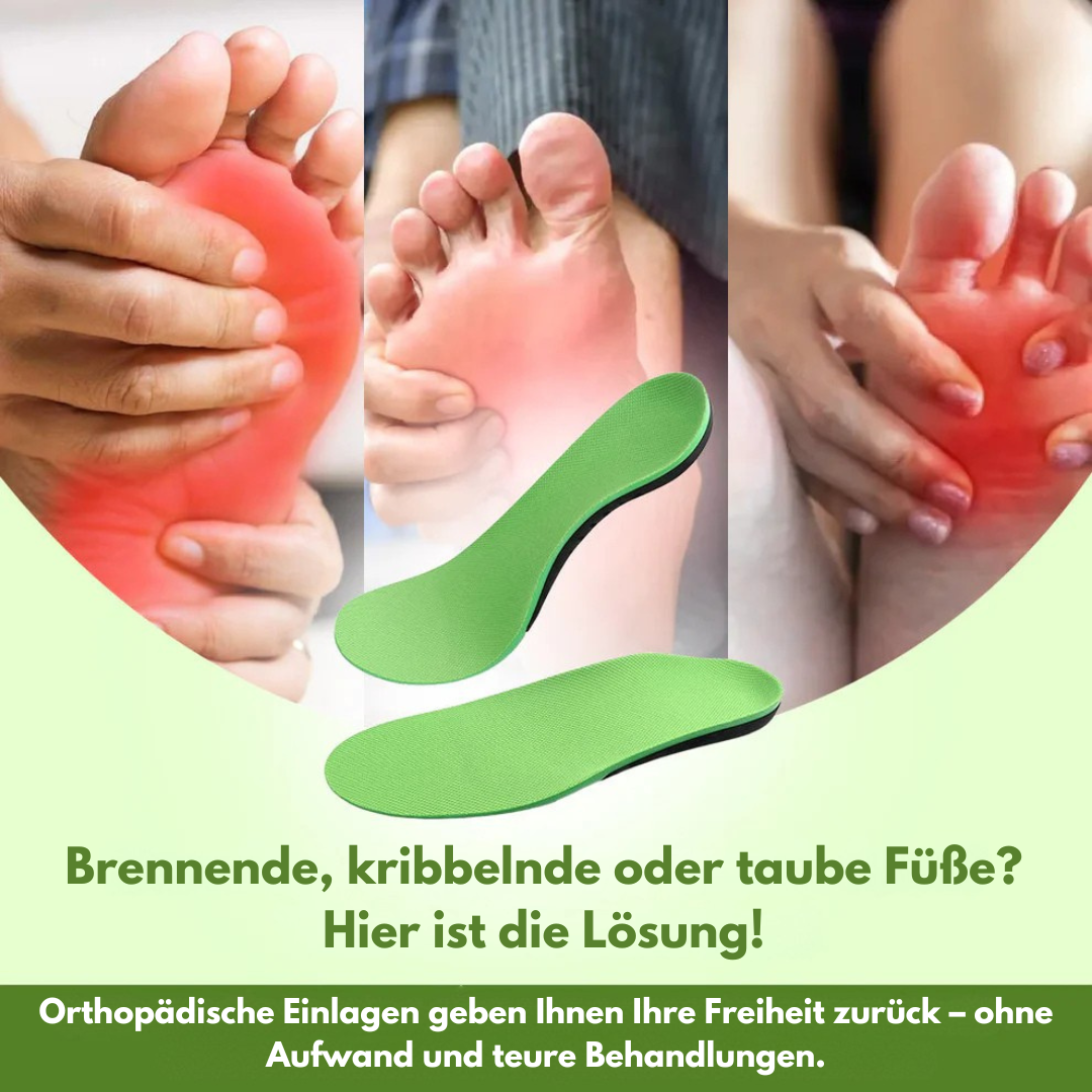 Ease Steps – Orthopädische Einlegesohlen, schmerzlindernd und stoßdämpfend