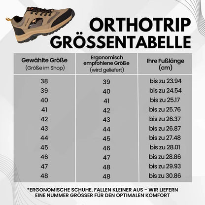 Ease Steps - Orthopädische, schmerzlindernde Wanderschuhe