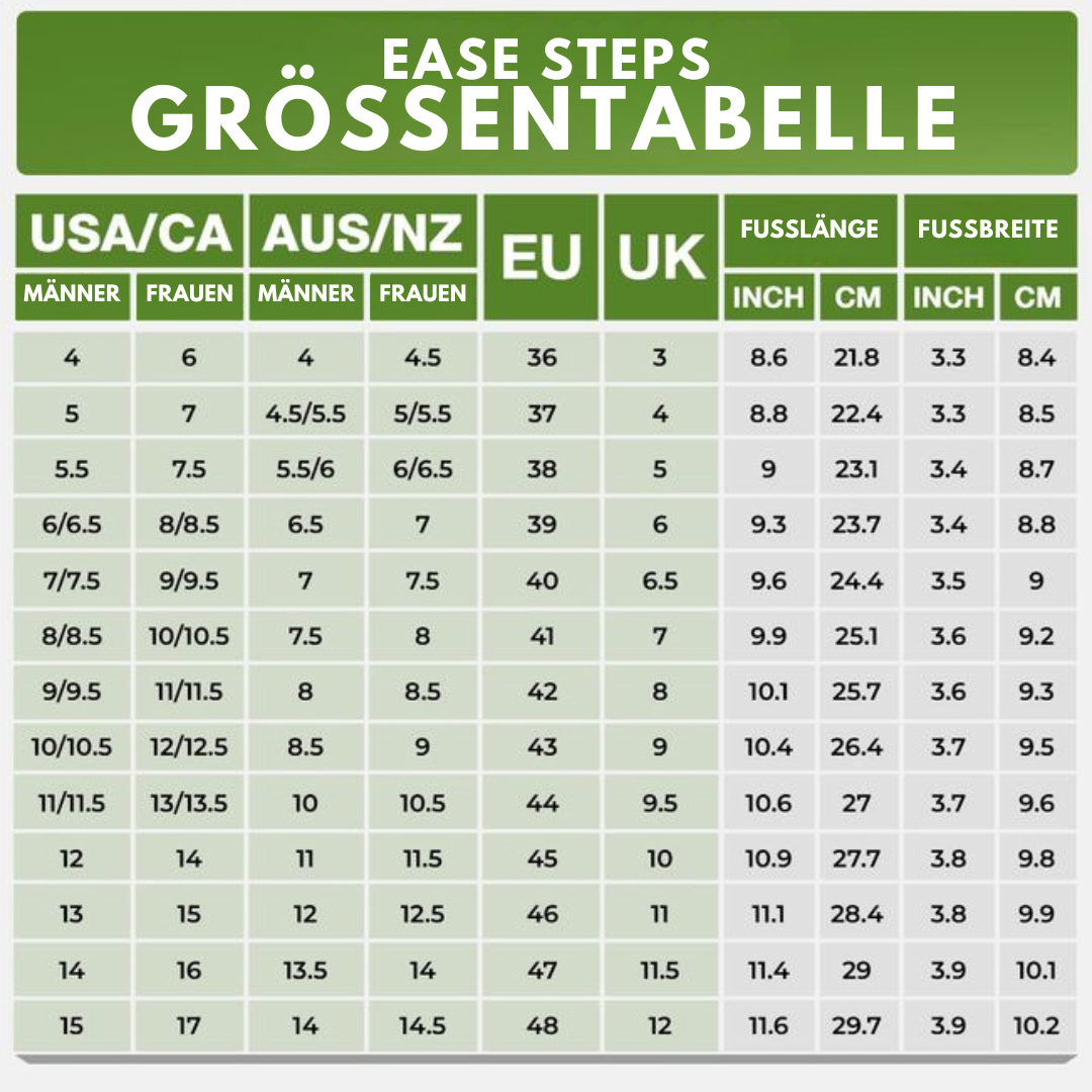 Ease Steps – Orthopädische, schmerzlindernde Wanderschuhe