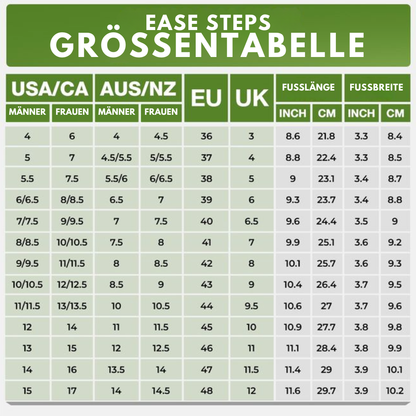 Ease Steps – Orthopädische, schmerzlindernde Wanderschuhe